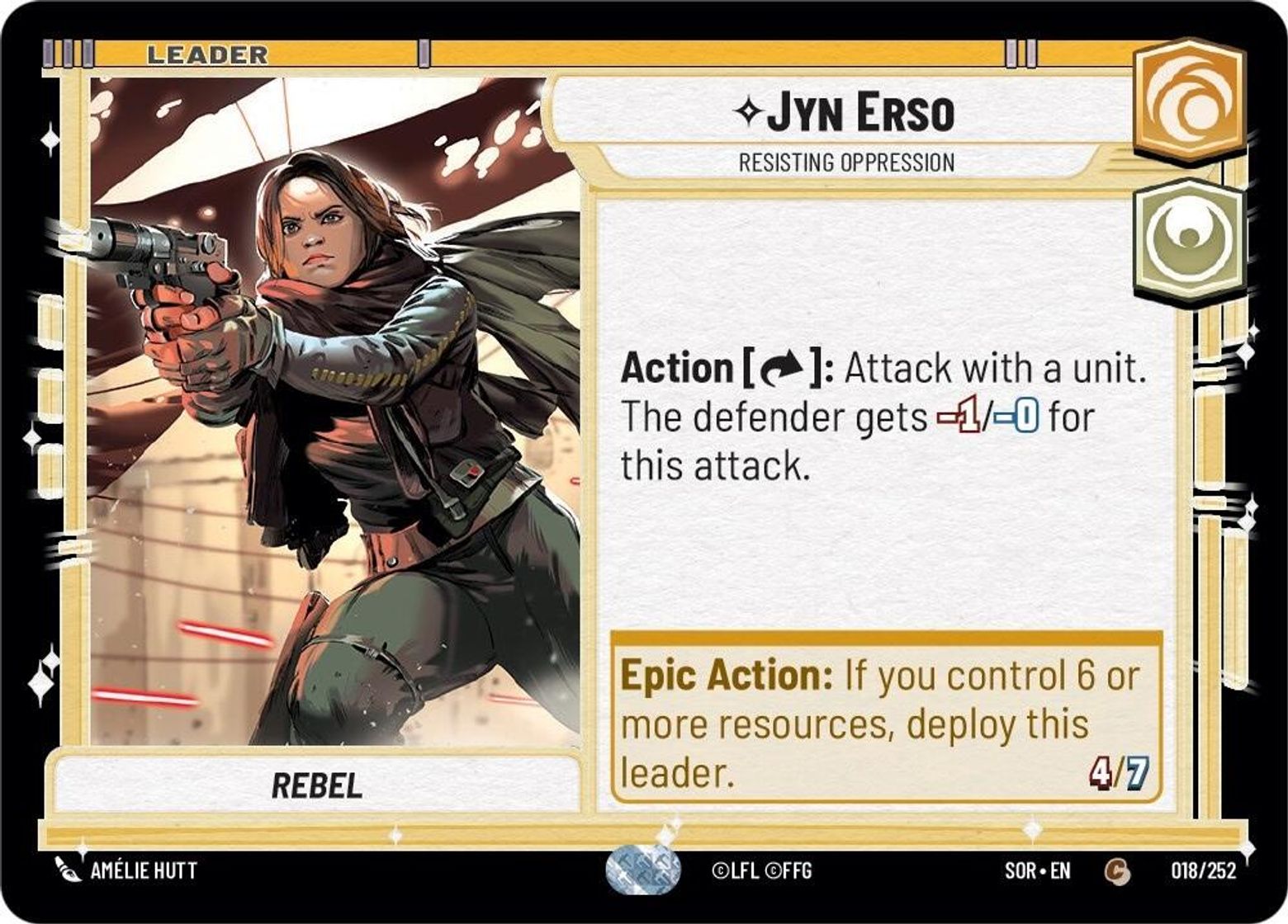 Jyn Erso, Resisting Oppression — Spark of Rebellion 018