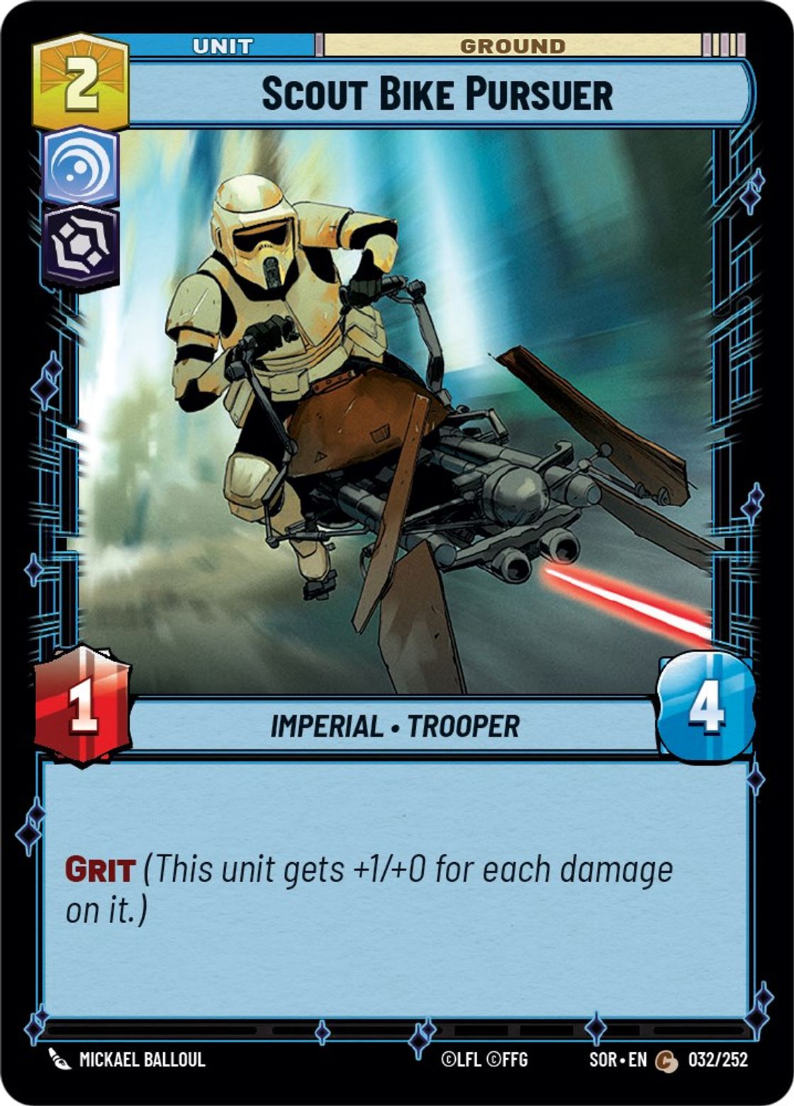 Scout Bike Pursuer — Spark of Rebellion 032