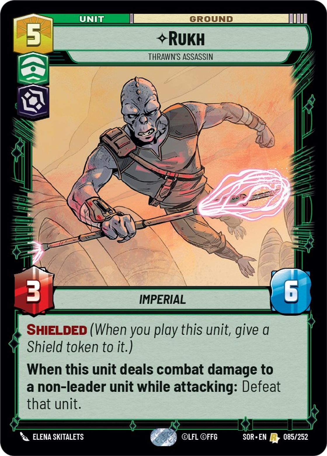 Rukh, Thrawn's Assassin