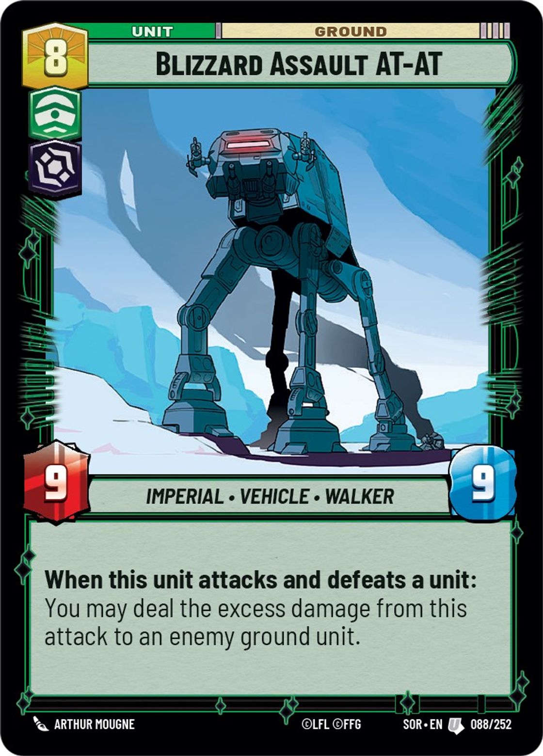 Blizzard Assault AT-AT — Spark of Rebellion 088