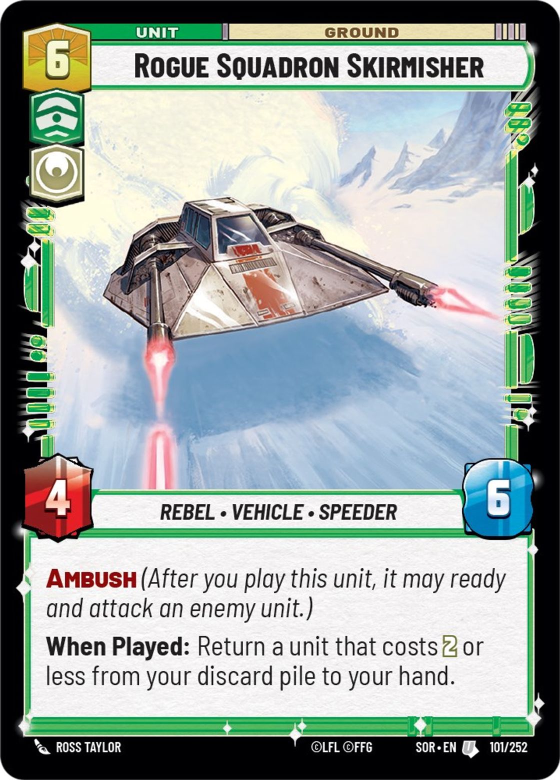 Rogue Squadron Skirmisher — Spark of Rebellion 101