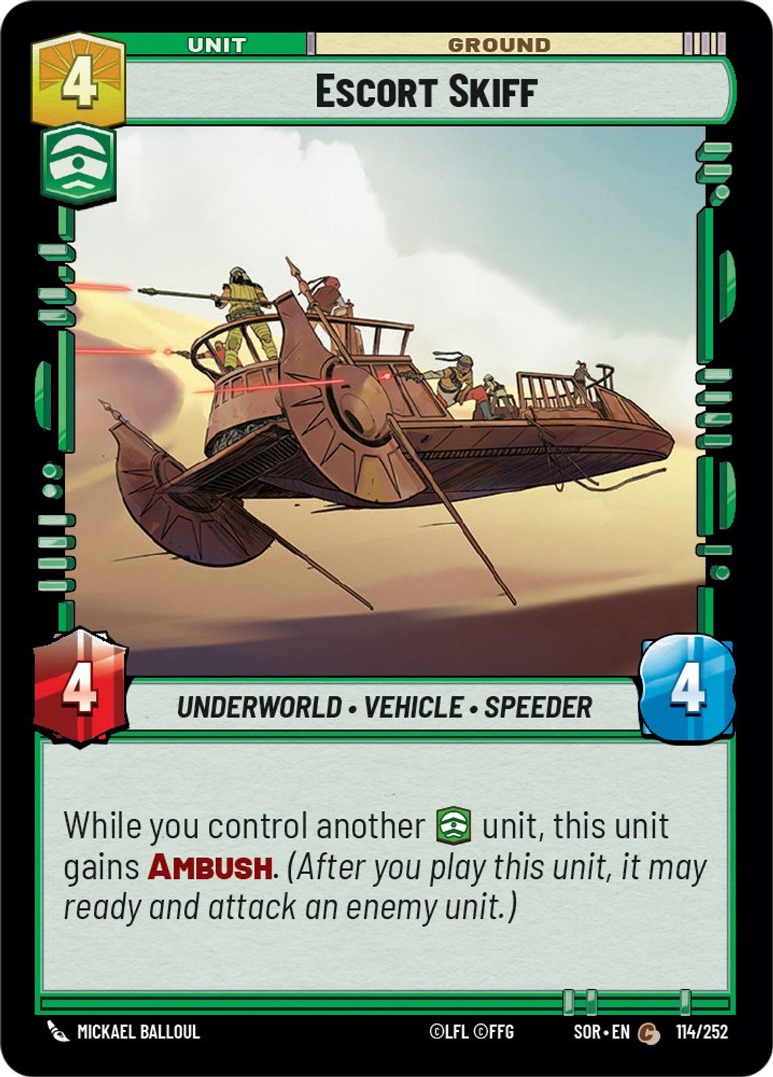 Escort Skiff — Spark of Rebellion 114
