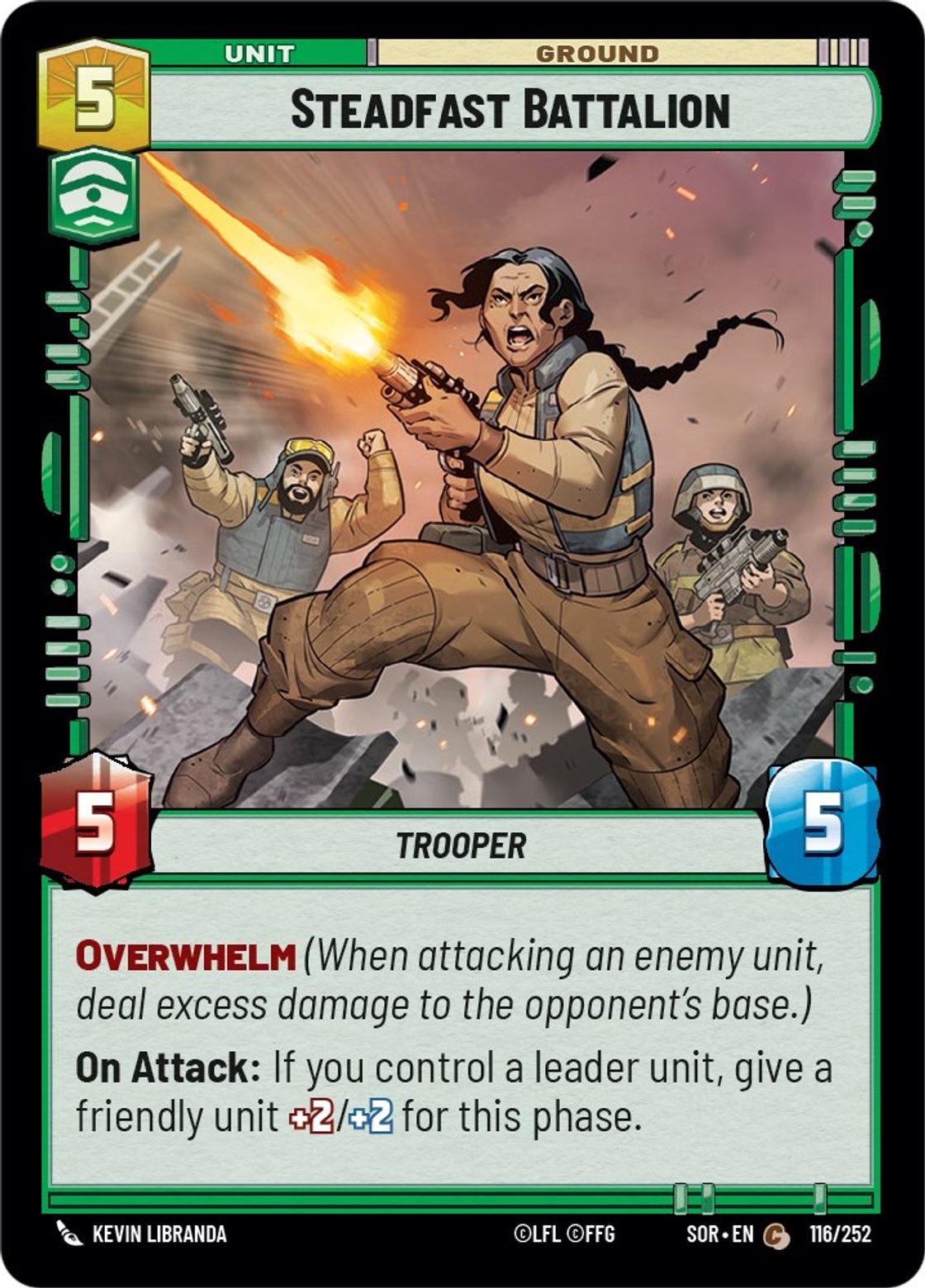 Steadfast Battalion — Spark of Rebellion 116