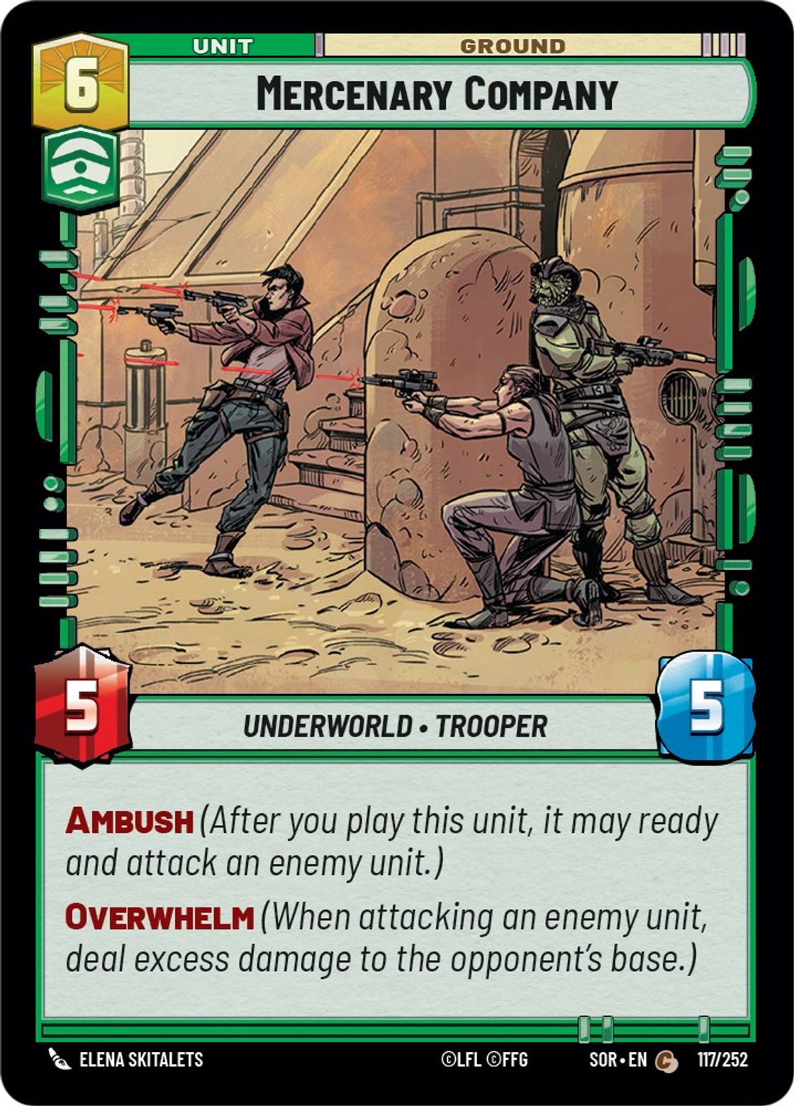 Mercenary Company — Spark of Rebellion 117