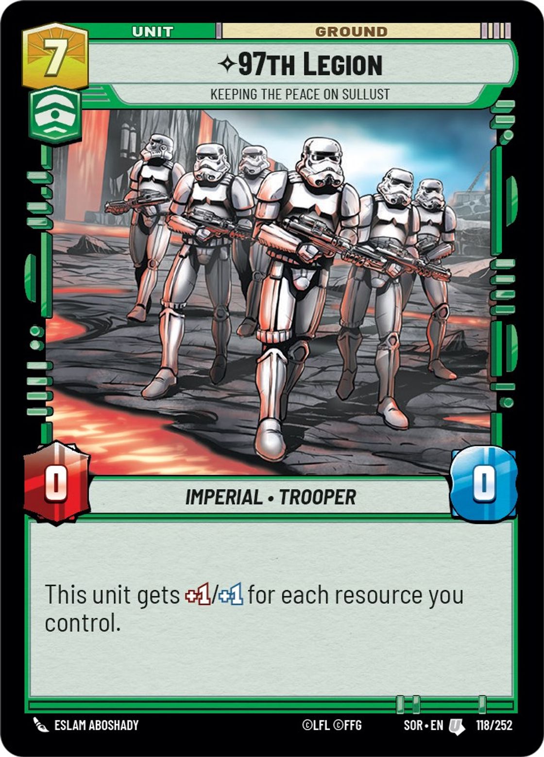 97th Legion, Keeping the Peace on Sullust — Spark of Rebellion 118