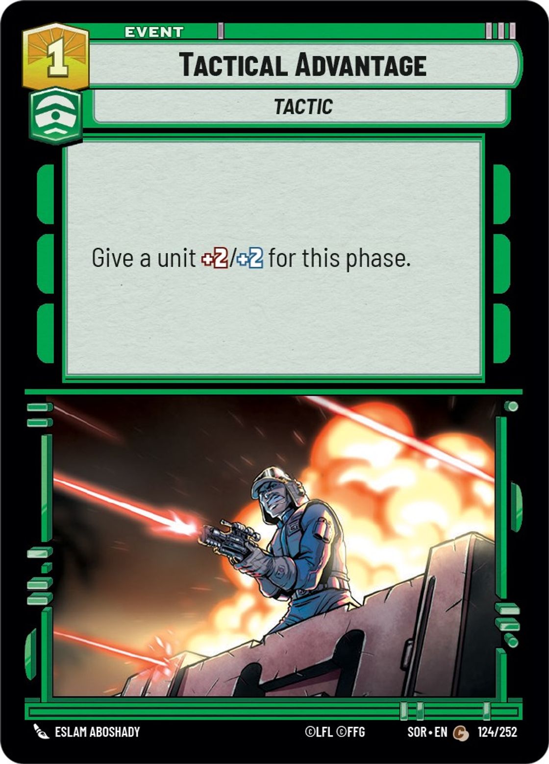 Tactical Advantage — Spark of Rebellion 124