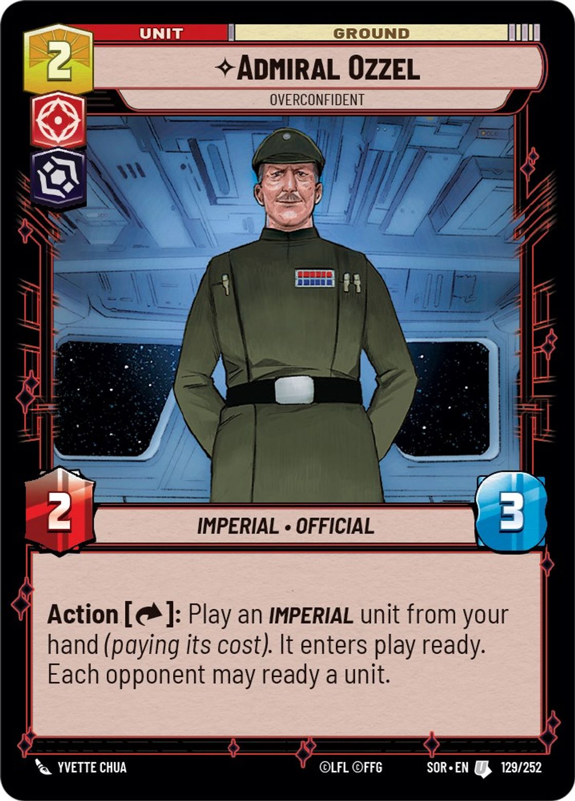 Admiral Ozzel, Overconfident — Spark of Rebellion 129