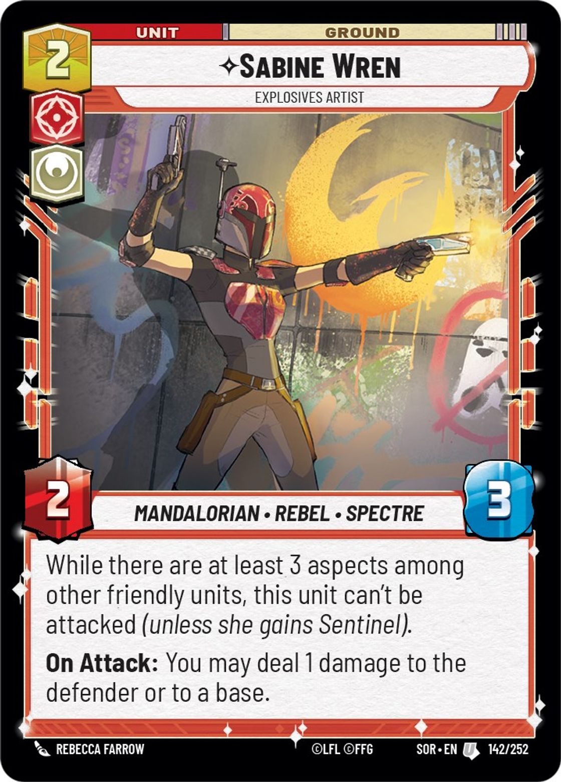 Sabine Wren, Explosives Artist