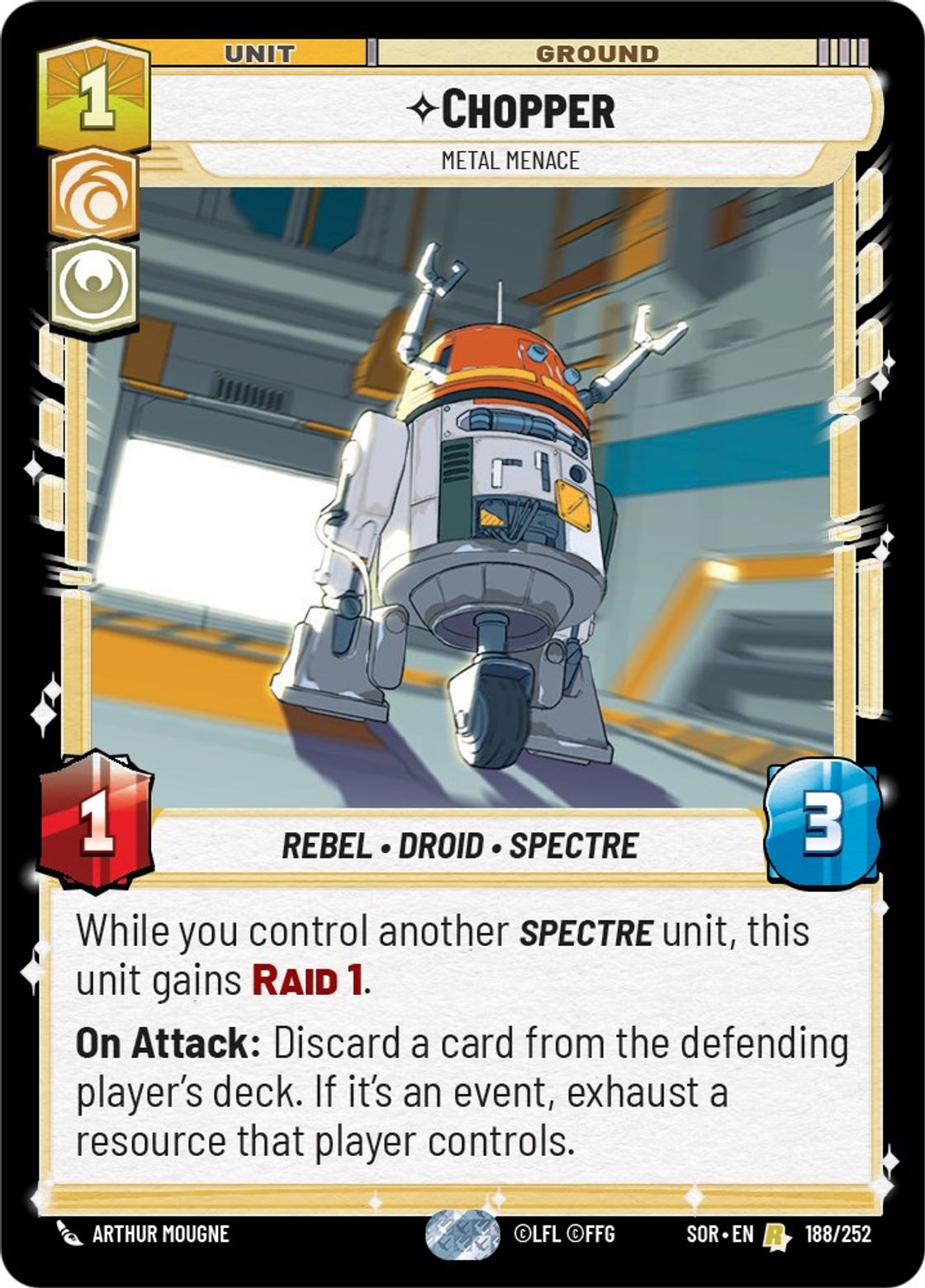 Chopper, Metal Menace — Spark of Rebellion 188