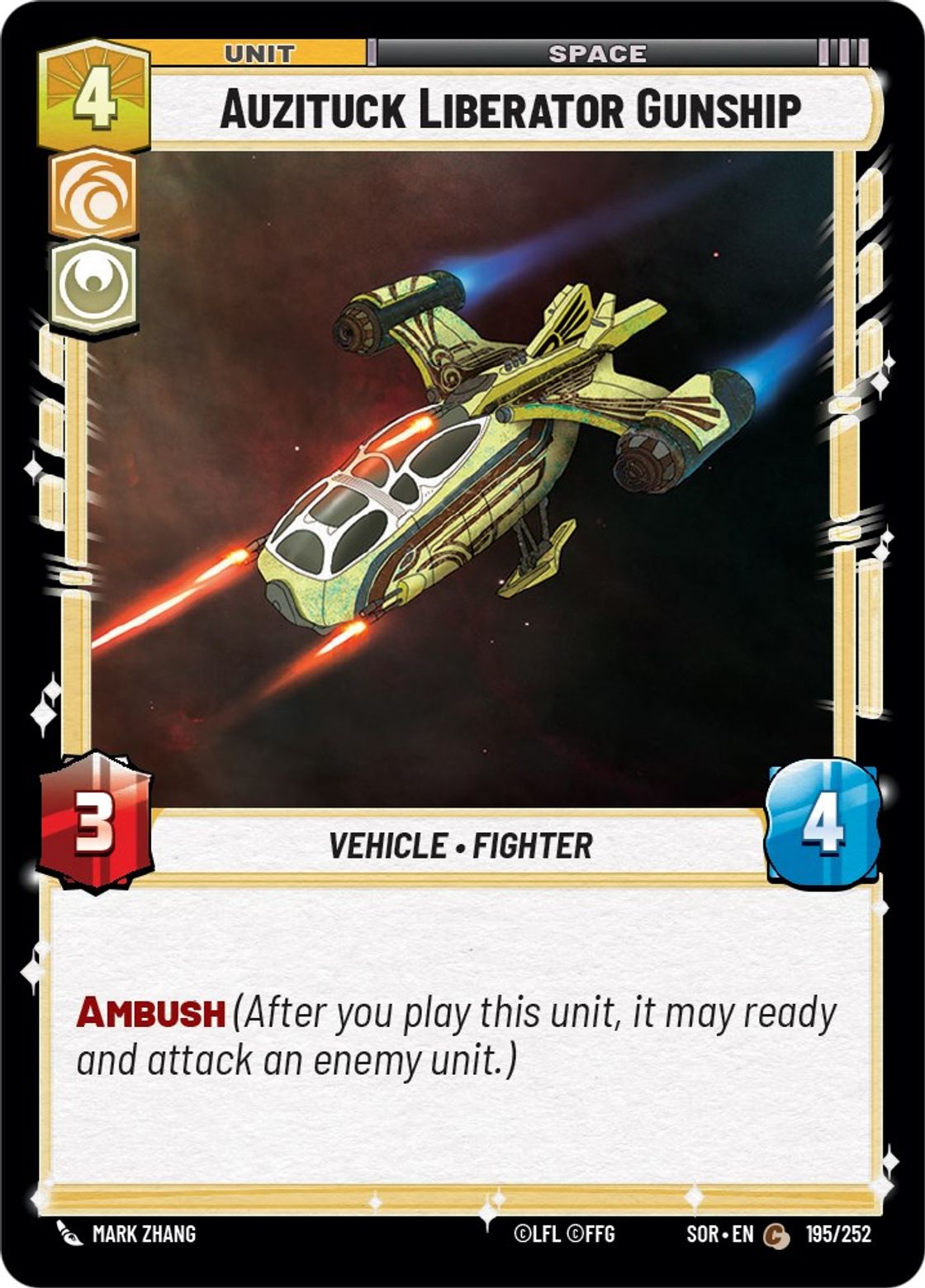 Auzituck Liberator Gunship — Spark of Rebellion 195