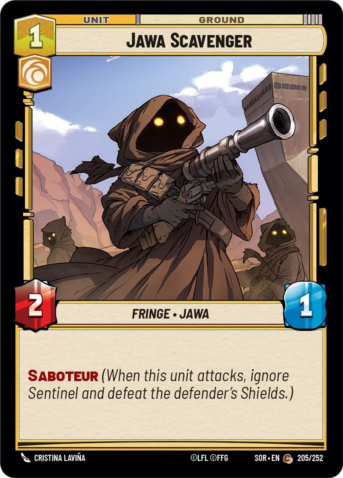 Jawa Scavenger — Spark of Rebellion 205