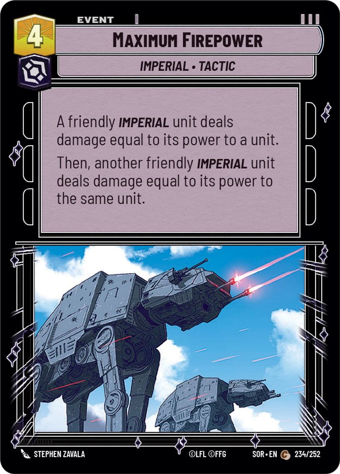 Maximum Firepower — Spark of Rebellion 234