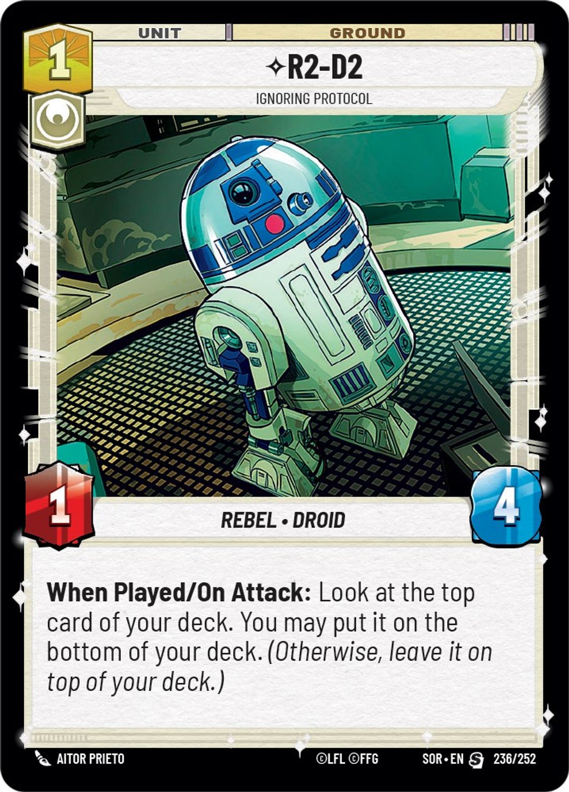 R2-D2, Ignoring Protocol