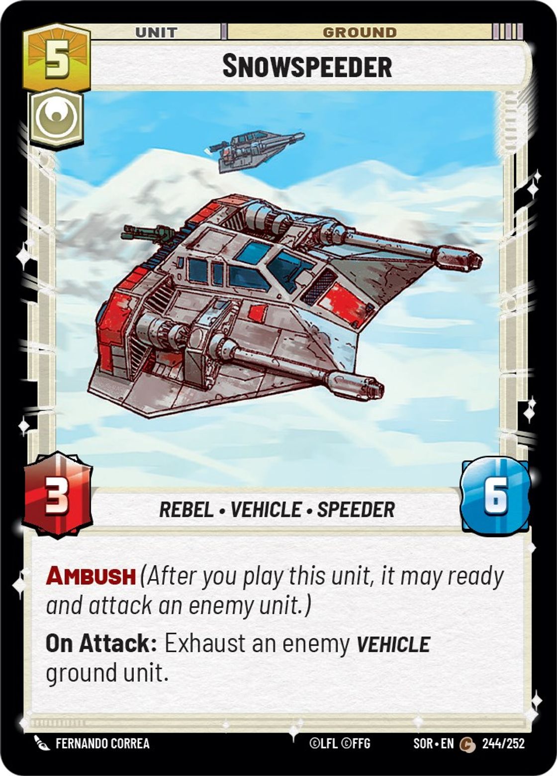Snowspeeder — Spark of Rebellion 244