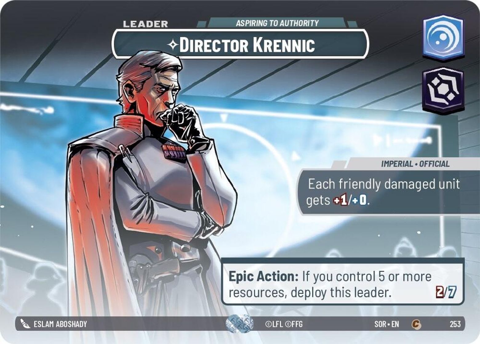 Director Krennic, Aspiring to Authority — Spark of Rebellion 253