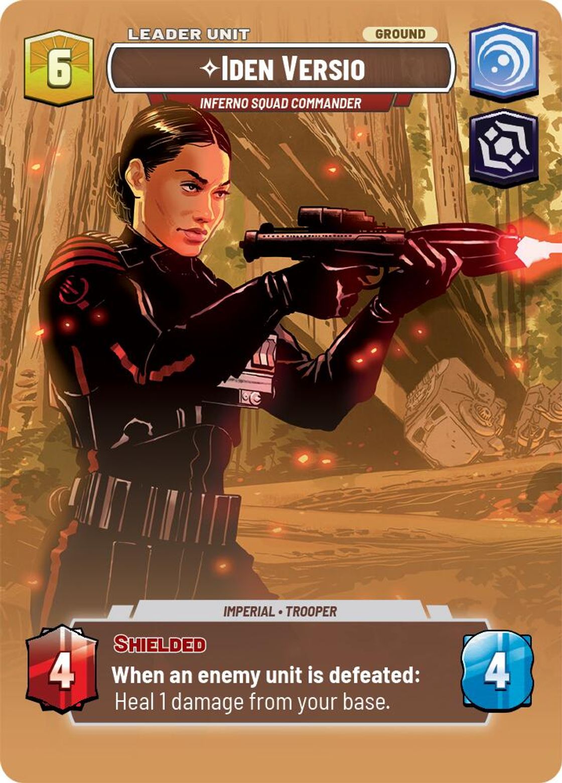 Iden Versio, Infero Squad Commander (verso)