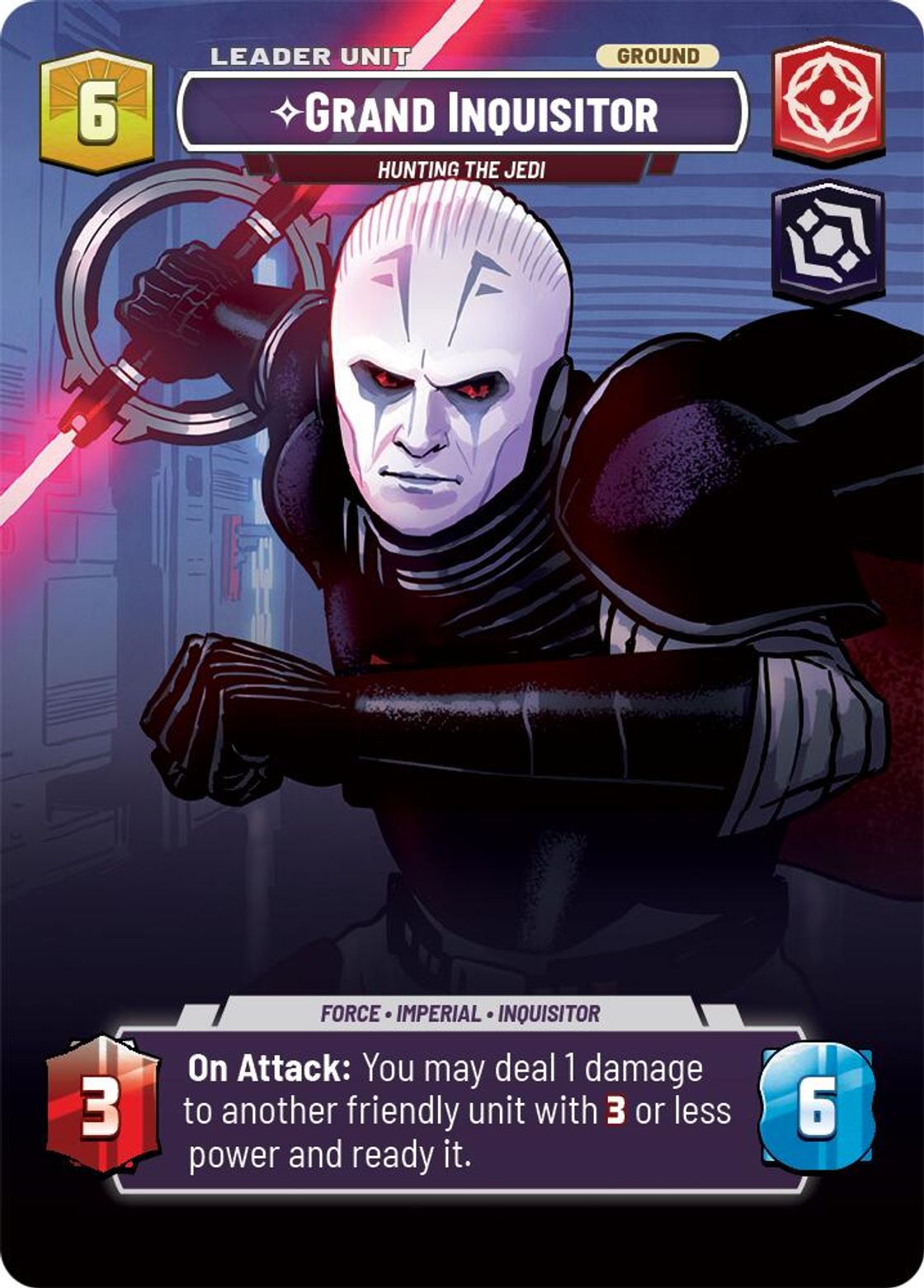 Grand Inquisitor, Hunting The Jedi (verso)