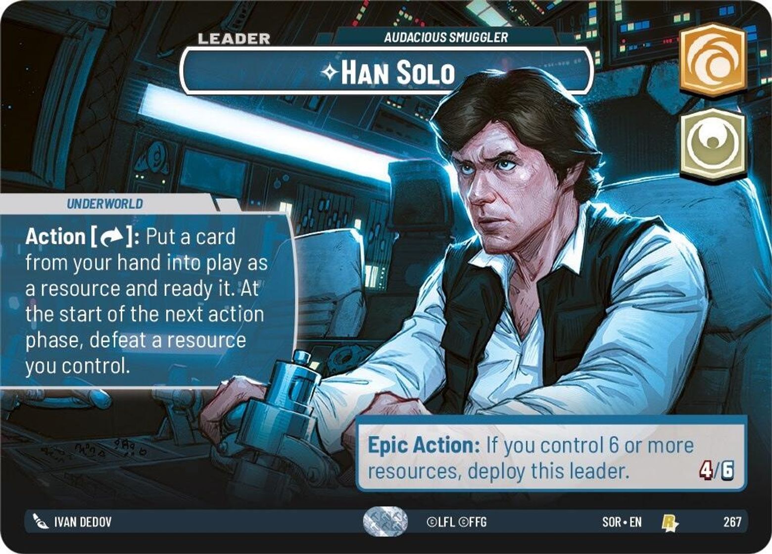 Han Solo, Audacious Smuggler — Spark of Rebellion 267