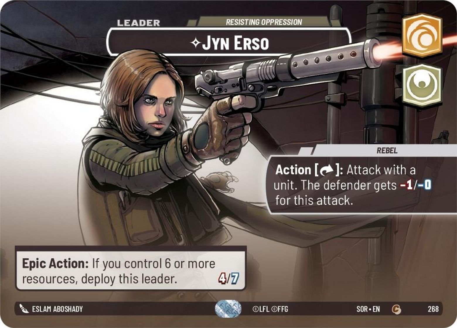 Jyn Erso, Resisting Oppression — Spark of Rebellion 268