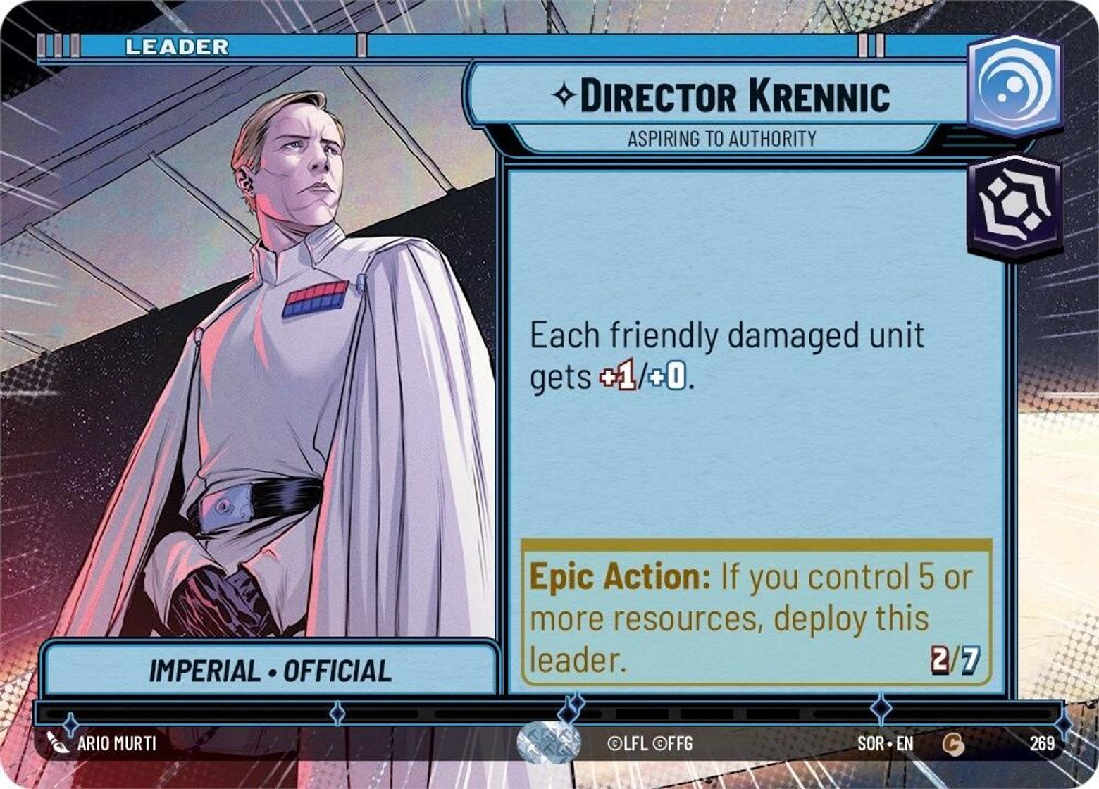 Director Krennic, Aspiring to Authority — Spark of Rebellion 269