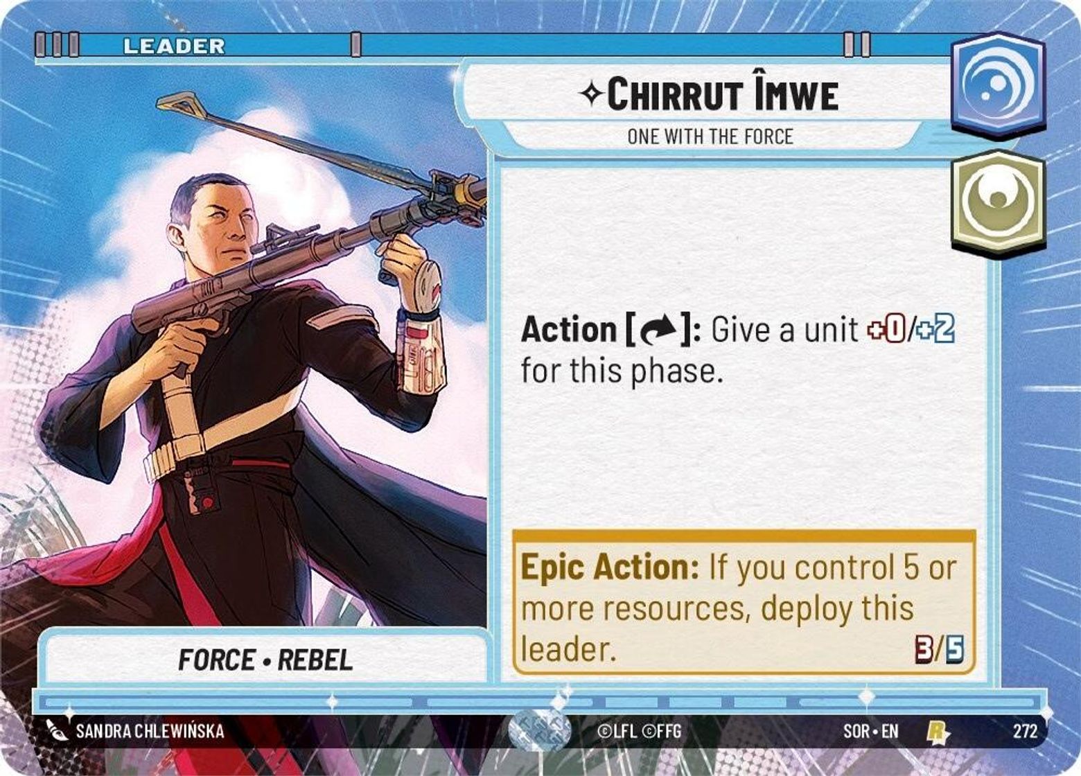 Chirrut Îmwe, One With the Force — Spark of Rebellion 272