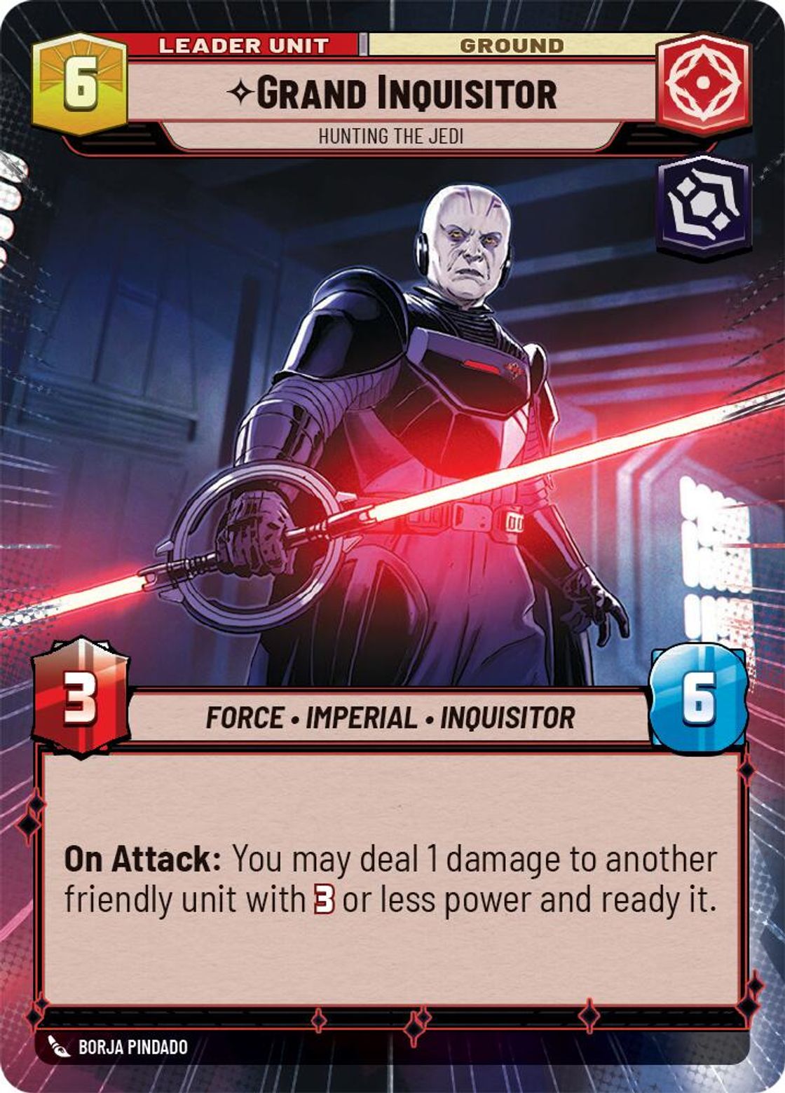 Grand Inquisitor, Hunting The Jedi (verso)