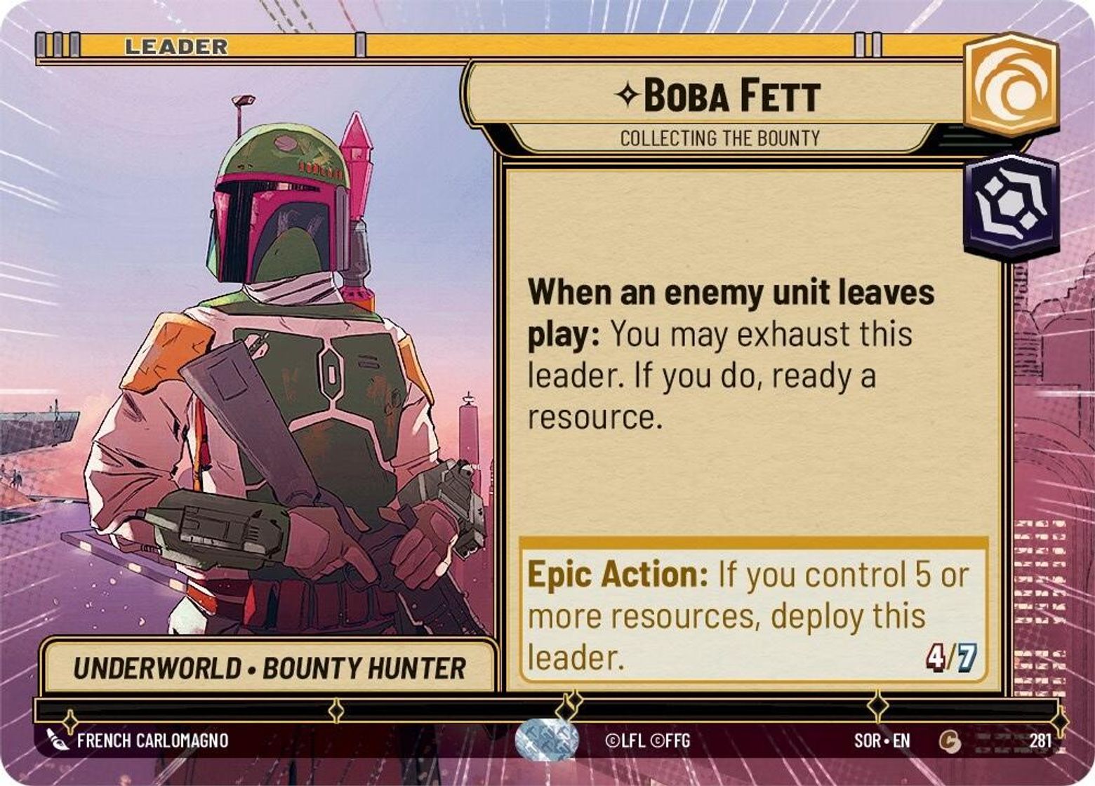 Boba Fett, Collecting the Bounty — Spark of Rebellion 281