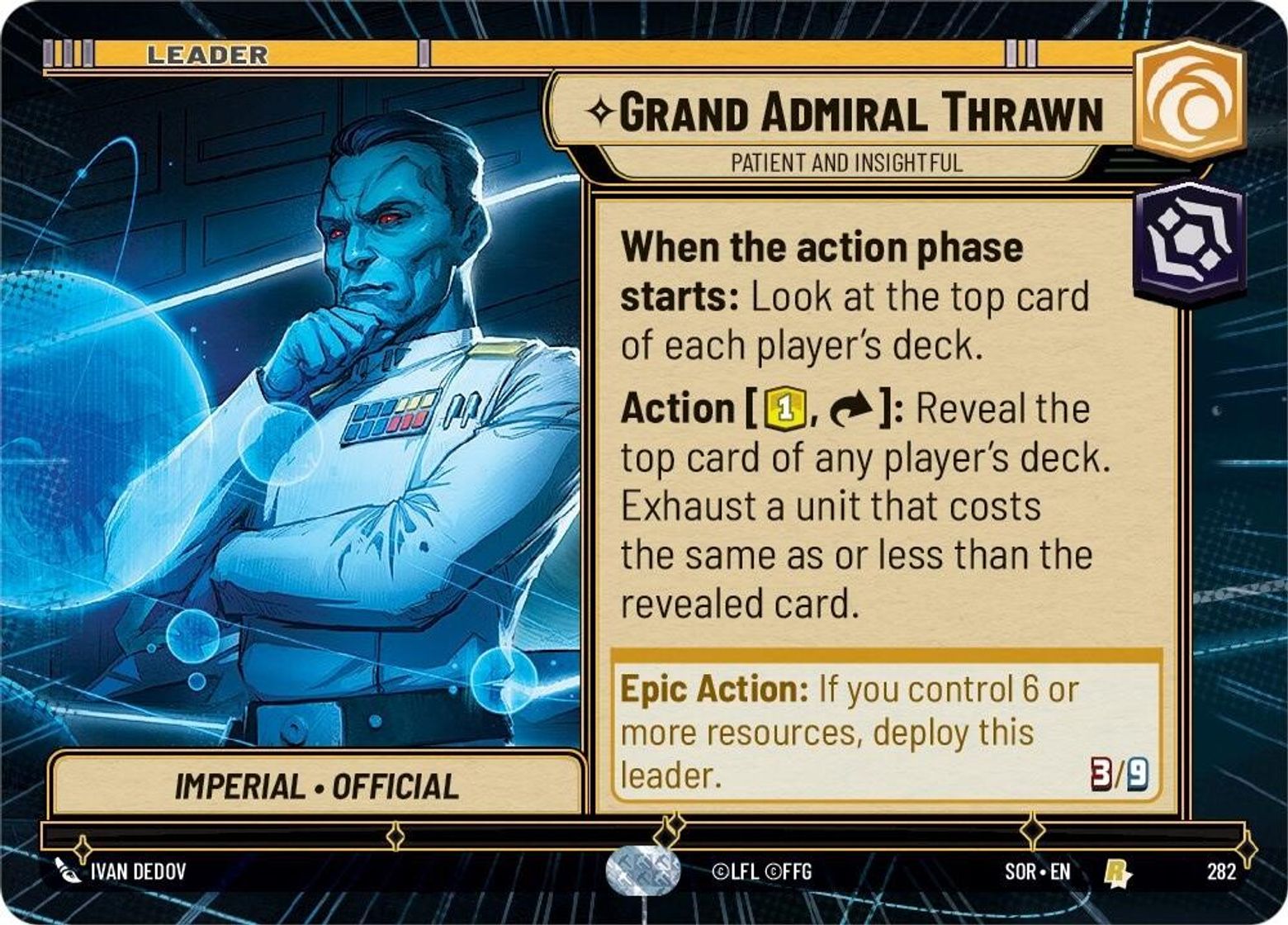 Grand Admiral Thrawn, Patient and Insightful — Spark of Rebellion 282