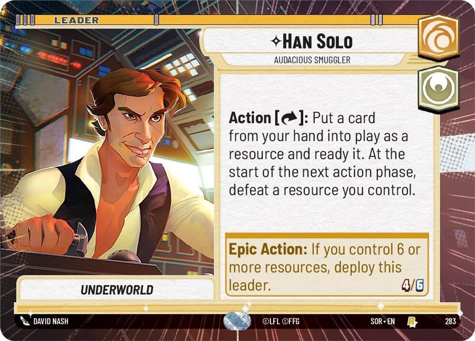 Han Solo, Audacious Smuggler — Spark of Rebellion 283