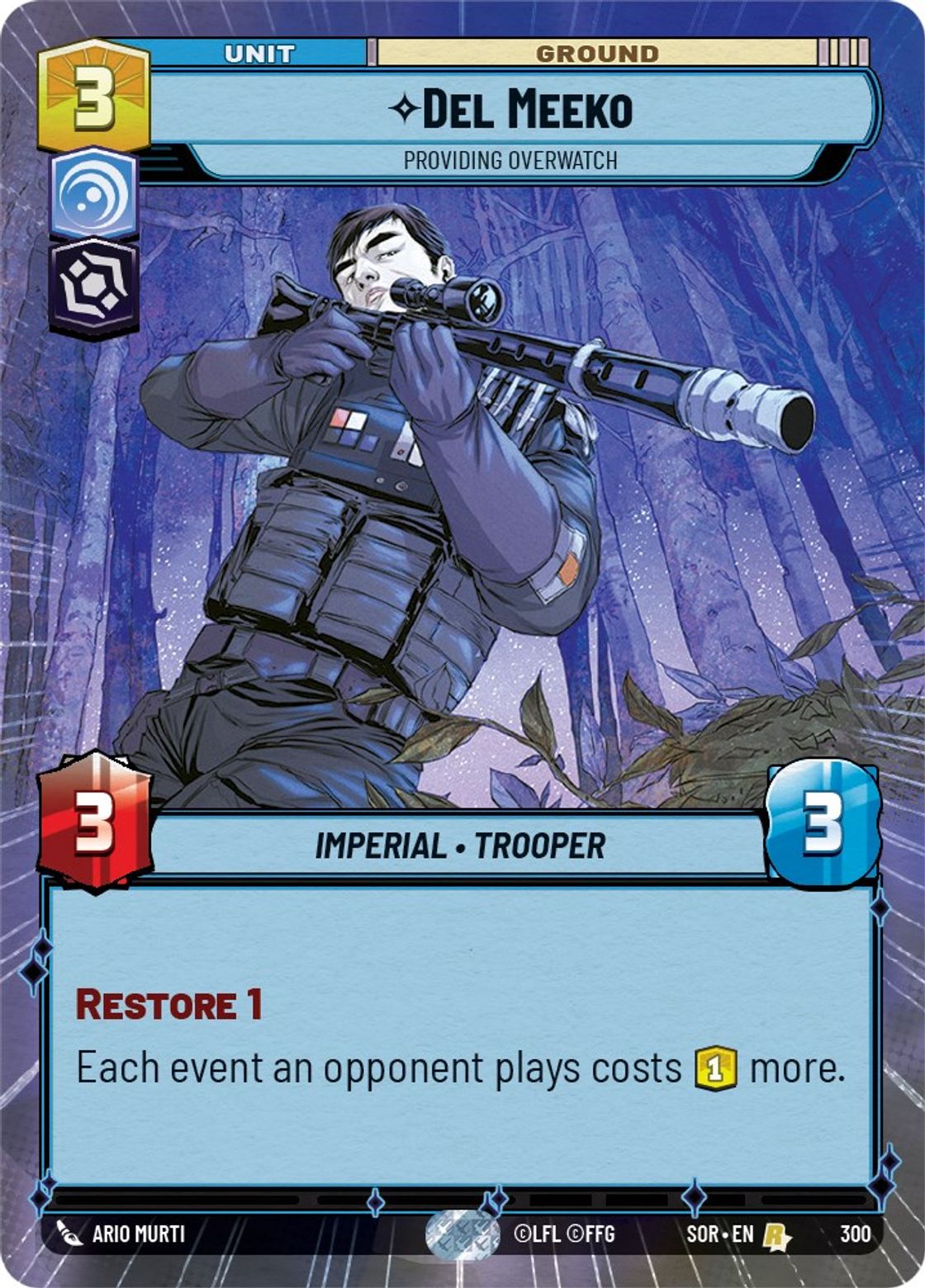 Del Meeko, Providing Overwatch — Spark of Rebellion 300