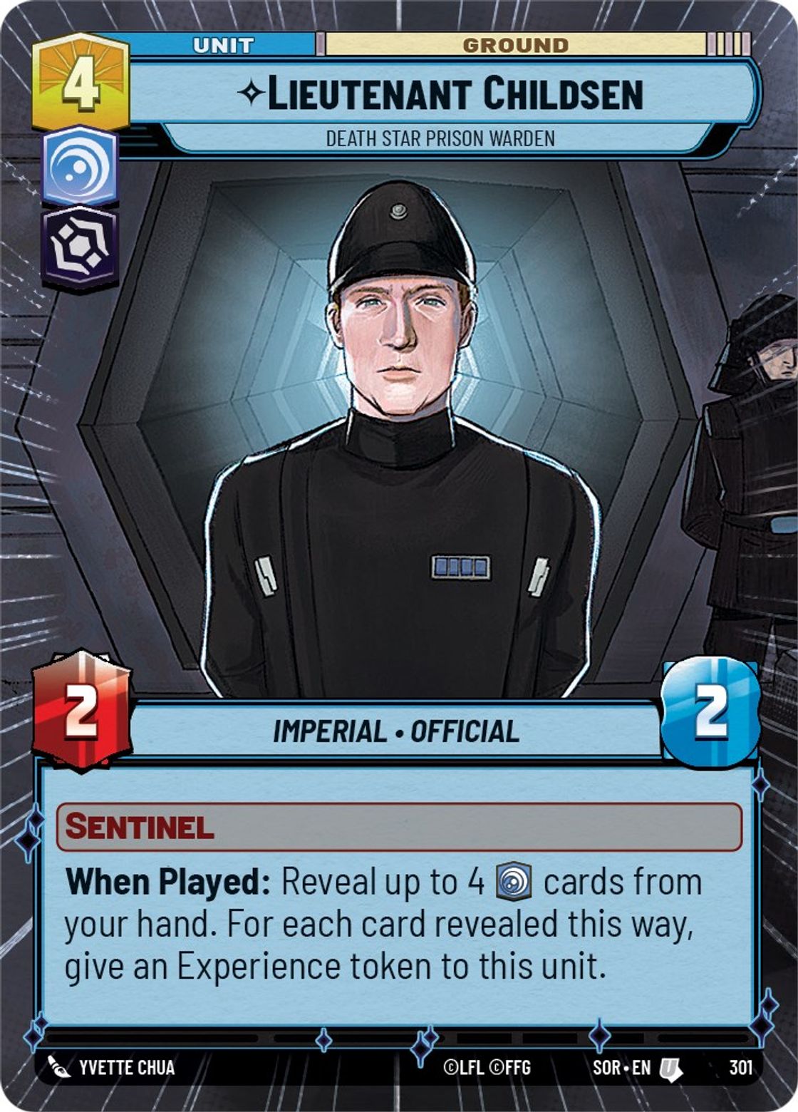 Lieutenant Childsen, Death Star Prison Warden — Spark of Rebellion 301