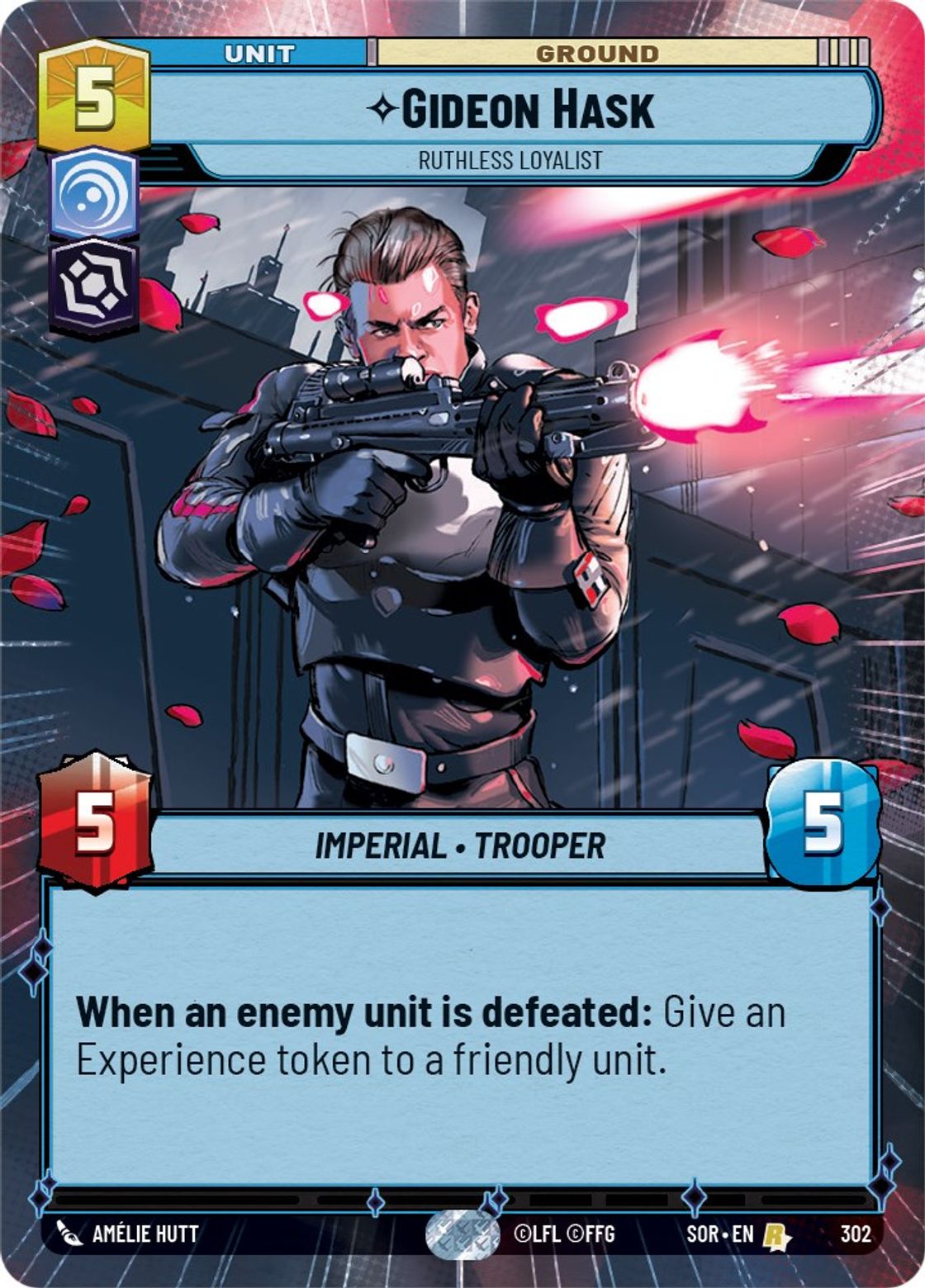 Gideon Hask, Ruthless Loyalist — Spark of Rebellion 302