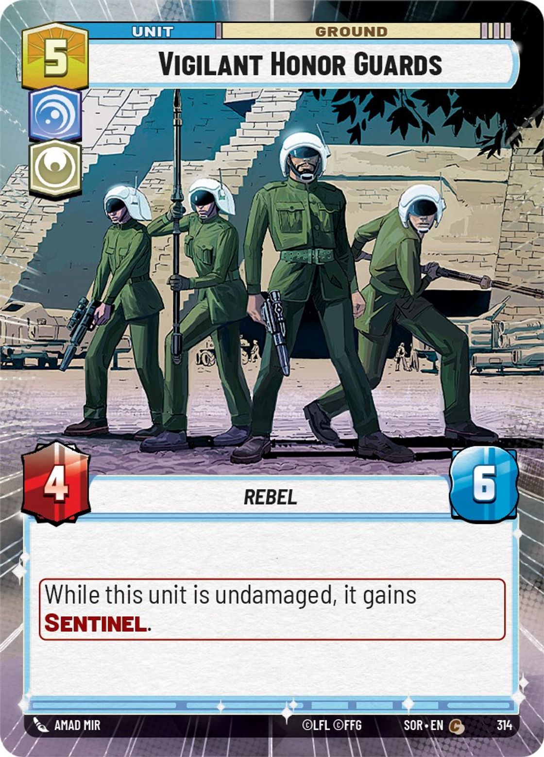 Vigilant Honor Guards — Spark of Rebellion 314