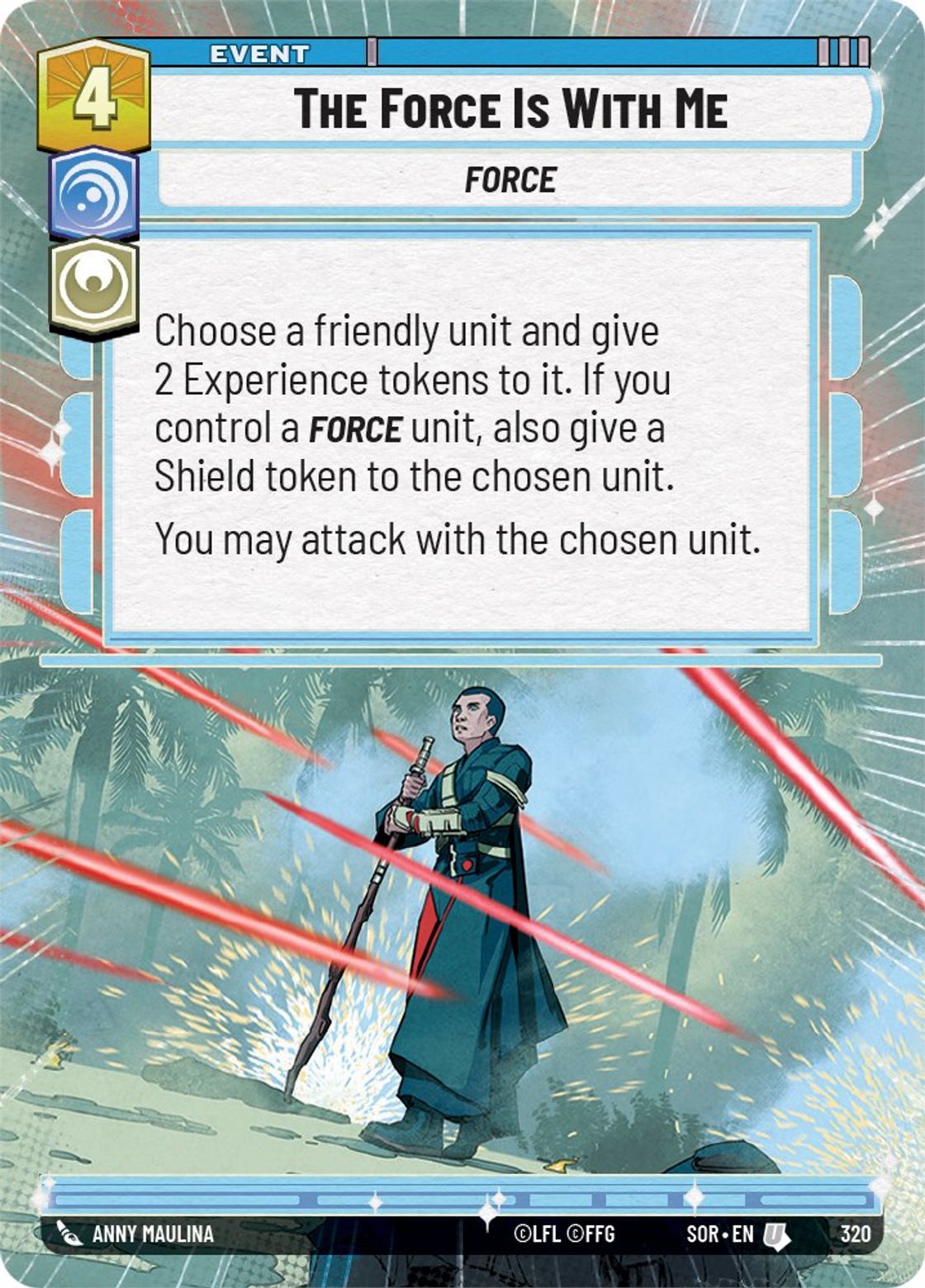 The Force Is With Me — Spark of Rebellion 320