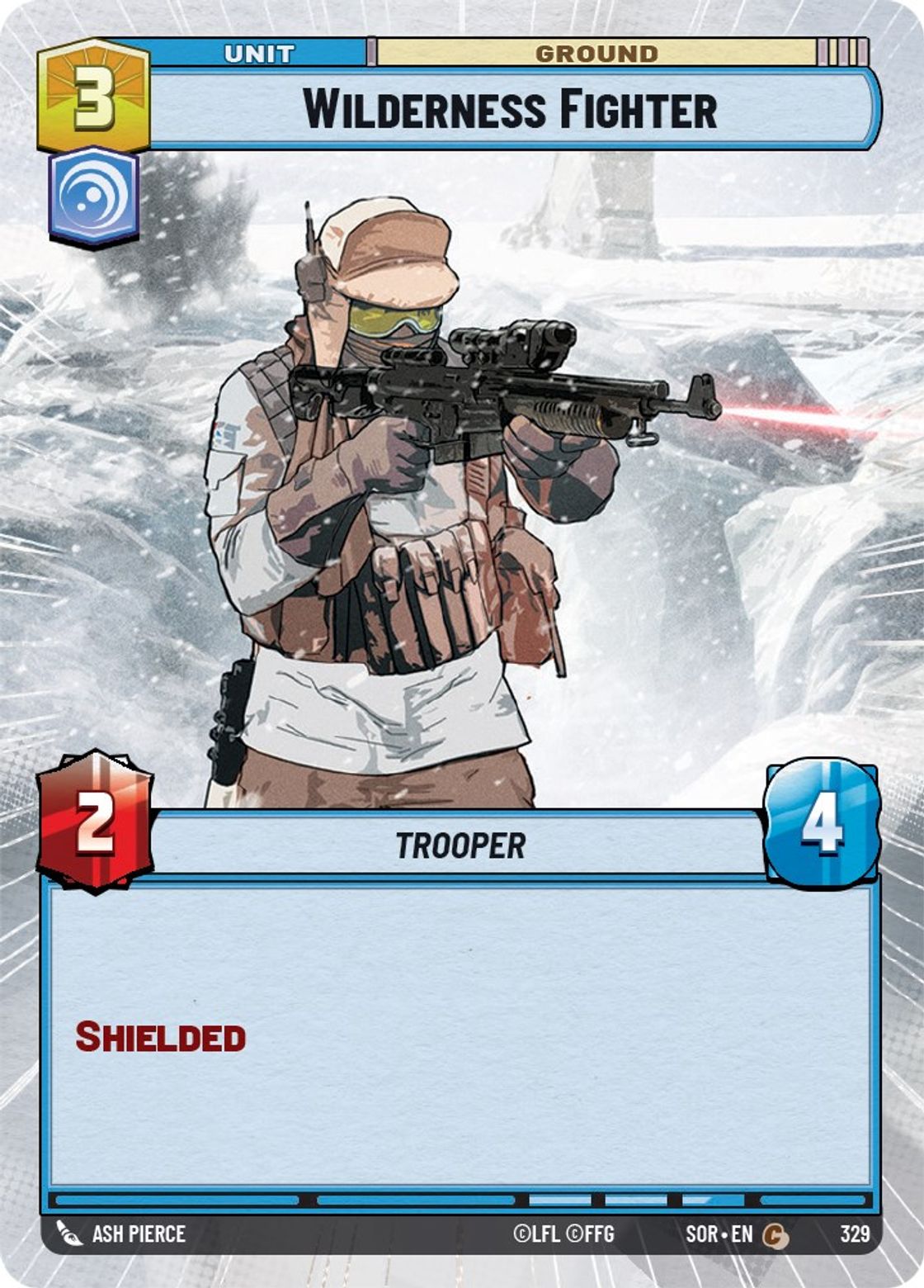 Wilderness Fighter — Spark of Rebellion 329