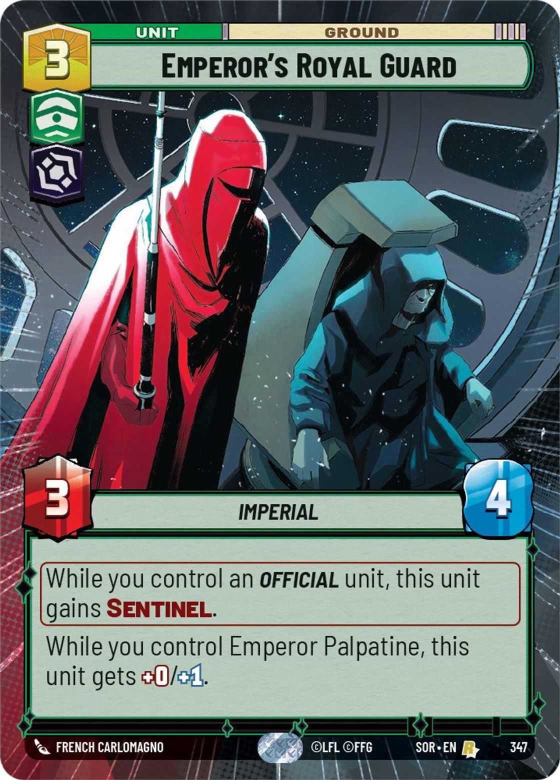 Emperor's Royal Guard — Spark of Rebellion 347