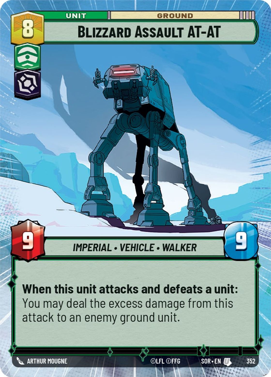 Blizzard Assault AT-AT — Spark of Rebellion 352