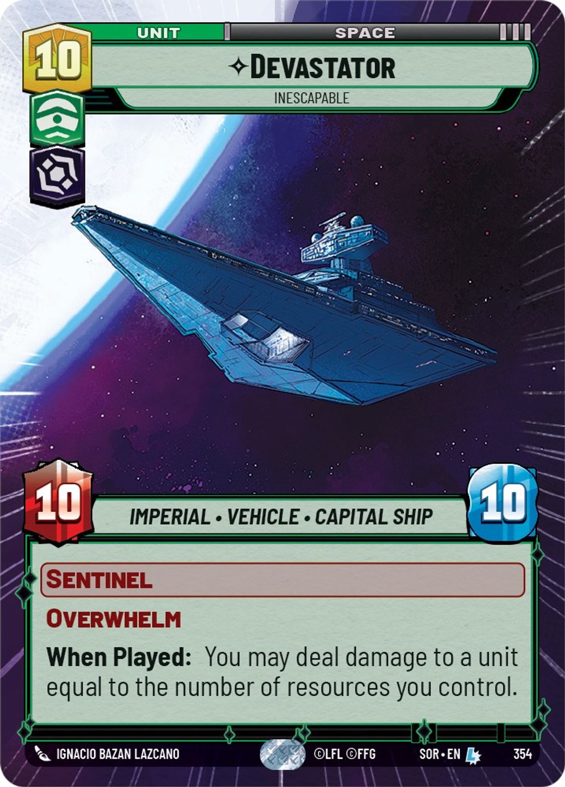 Devastator, Inescapable — Spark of Rebellion 354