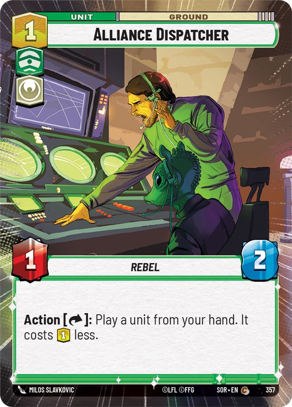 Alliance Dispatcher — Spark of Rebellion 357