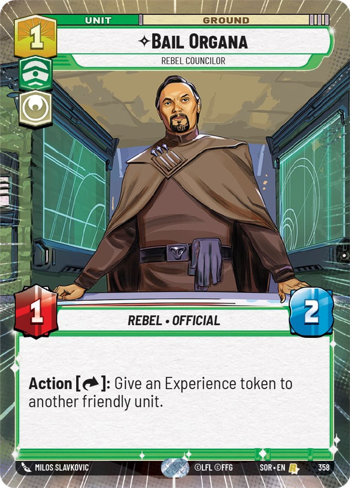 Bail Organa, Rebel Councilor — Spark of Rebellion 358