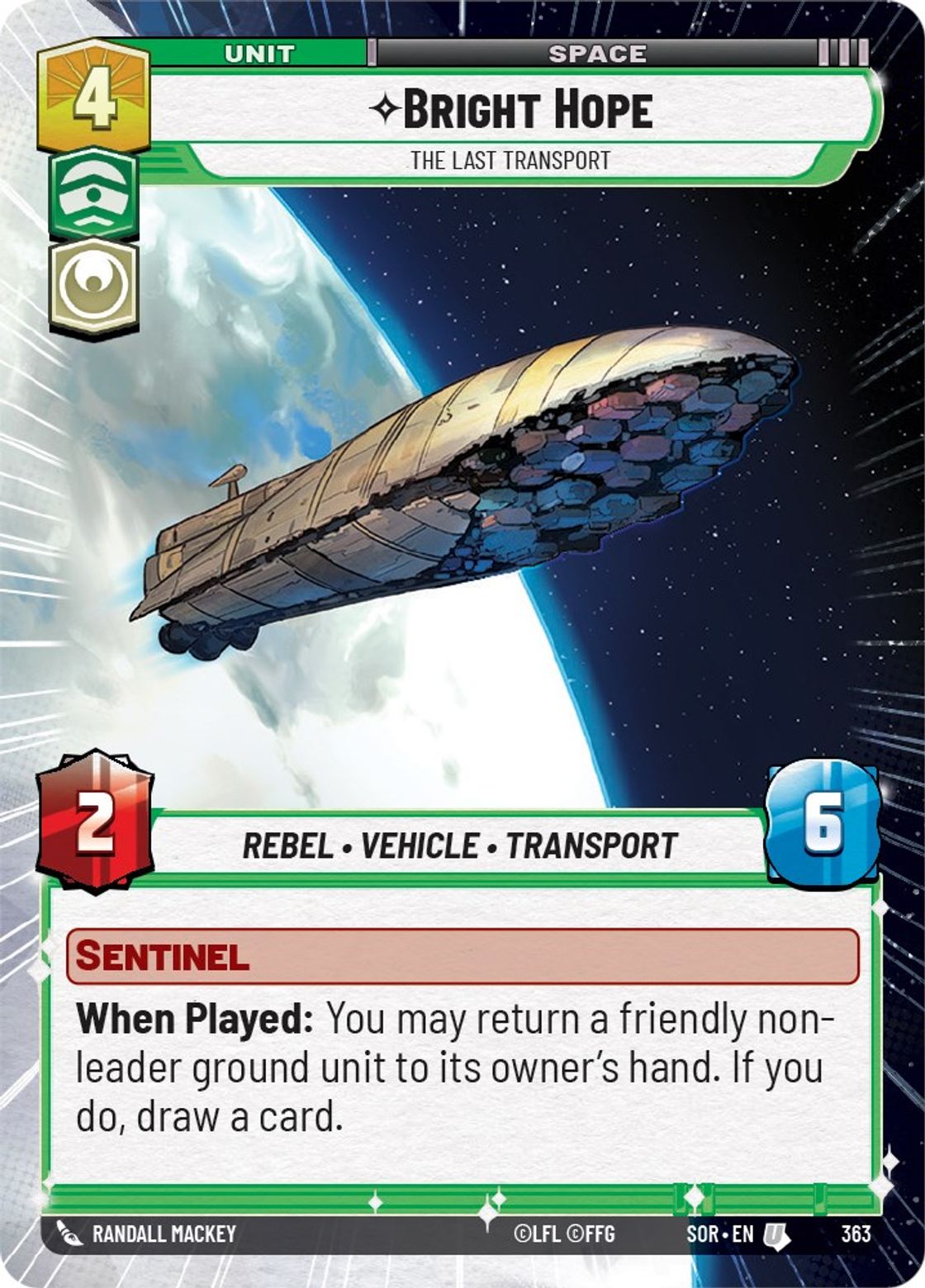 Bright Hope, The Last Transport — Spark of Rebellion 363