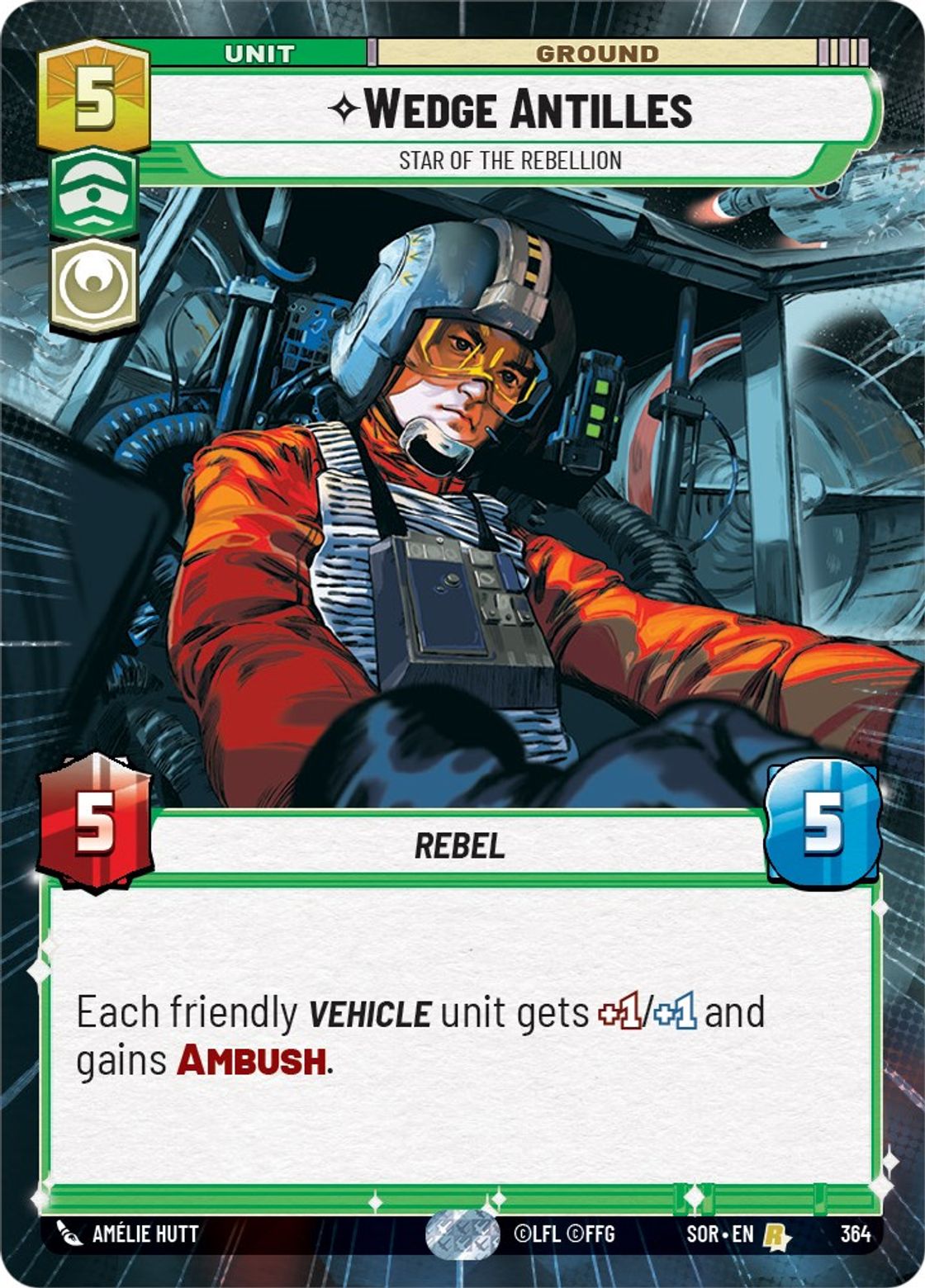 Wedge Antilles, Star of the Rebellion — Spark of Rebellion 364