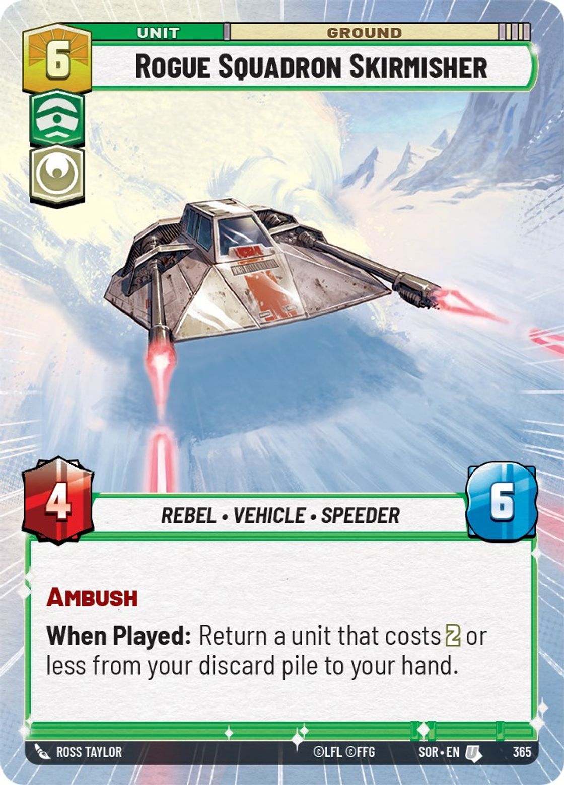 Rogue Squadron Skirmisher — Spark of Rebellion 365