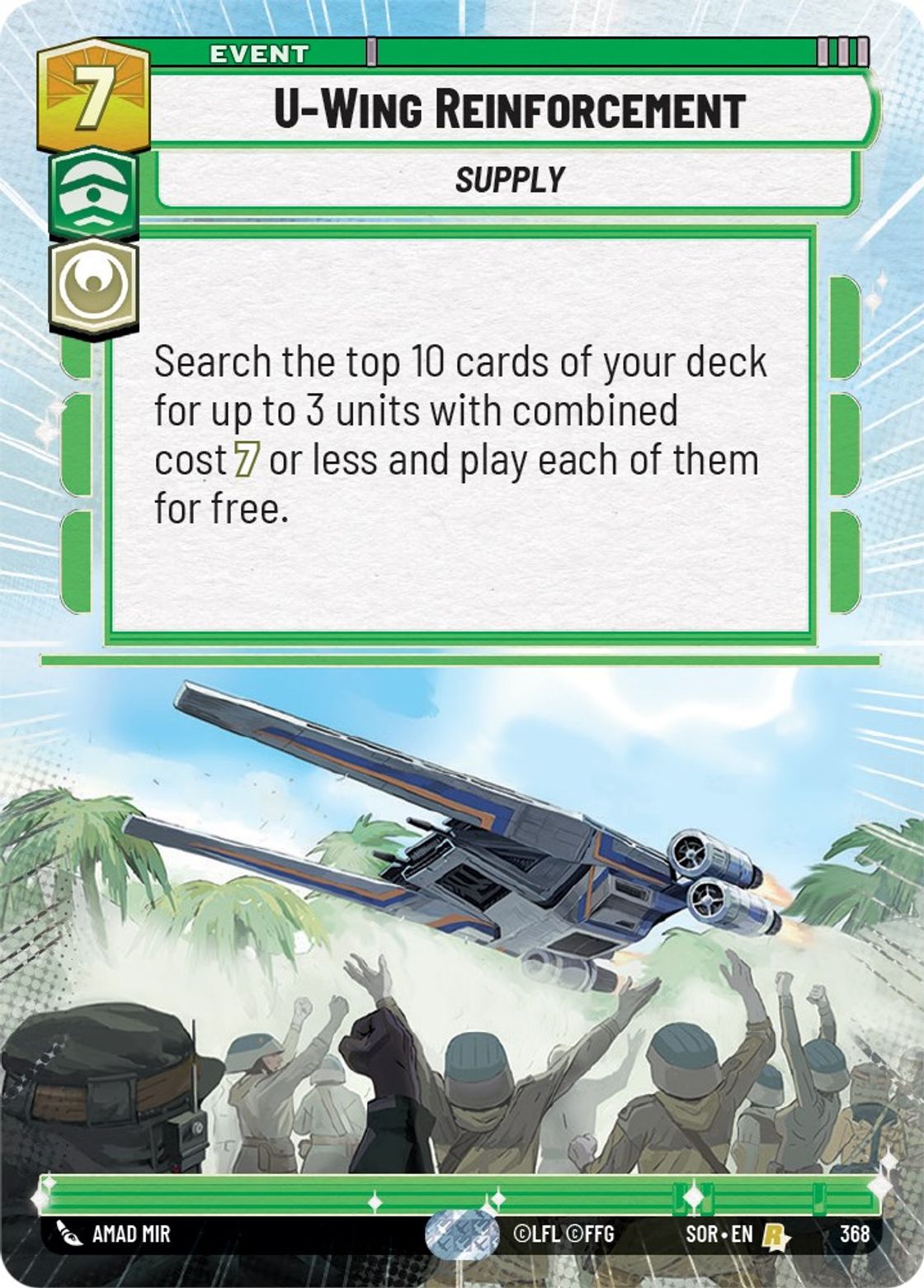 U-Wing Reinforcement — Spark of Rebellion 368