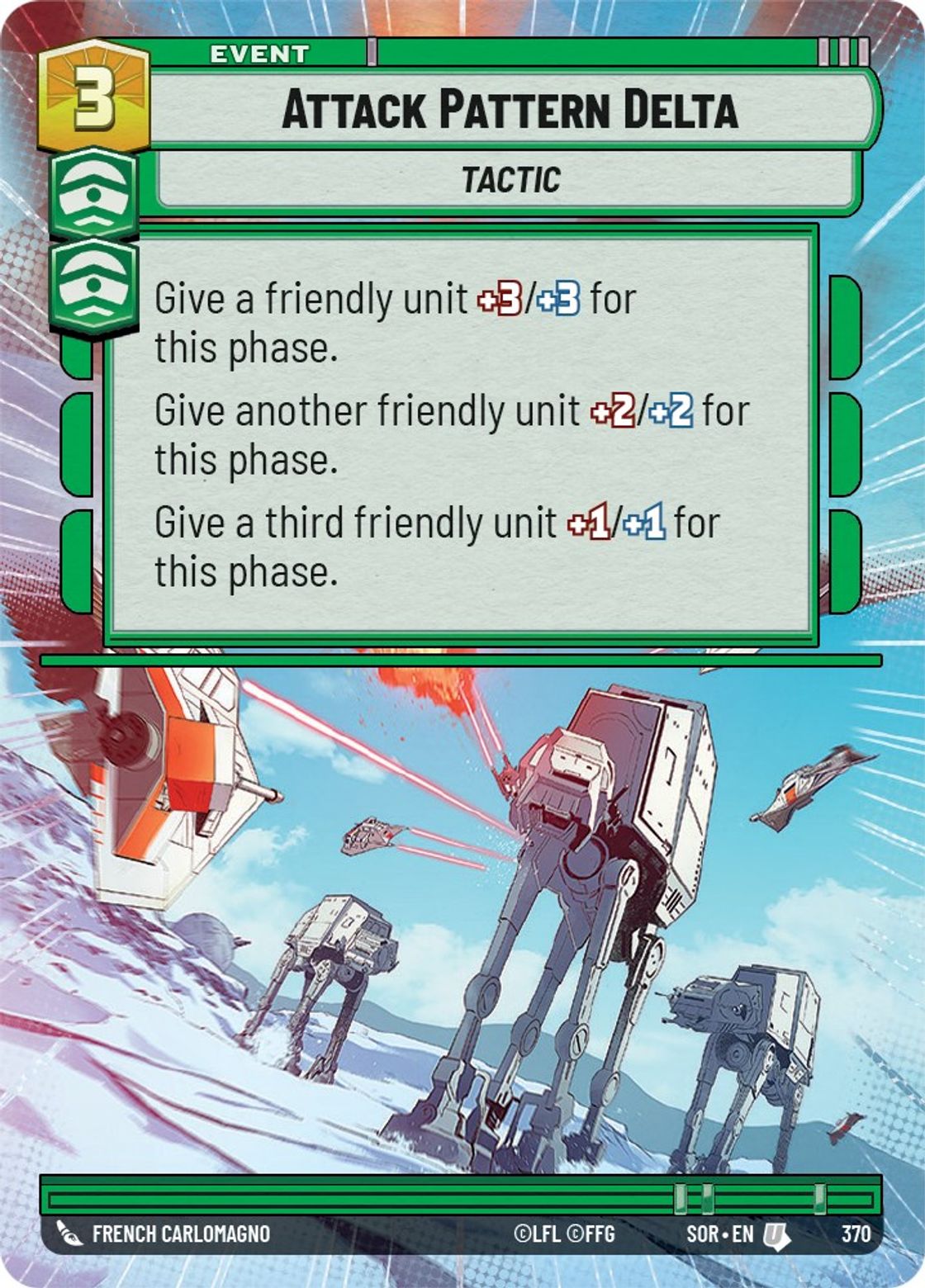 Attack Pattern Delta — Spark of Rebellion 370