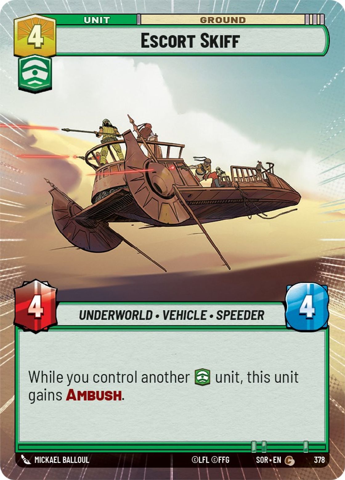 Escort Skiff — Spark of Rebellion 378