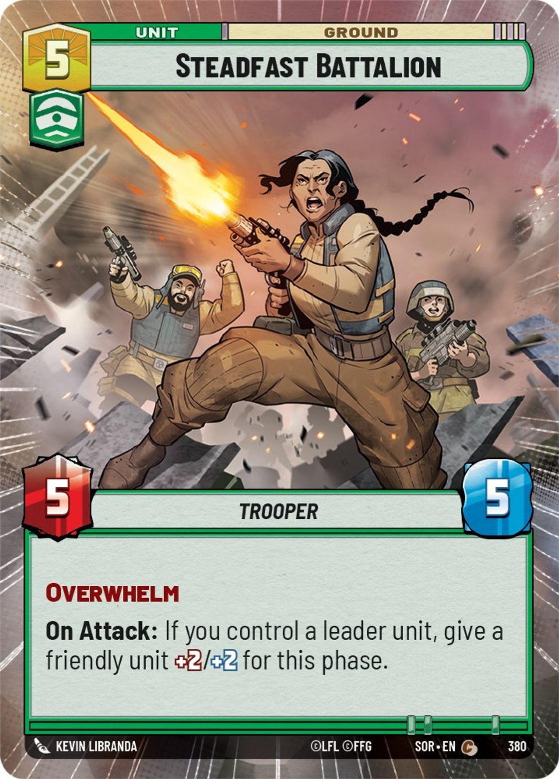 Steadfast Battalion — Spark of Rebellion 380