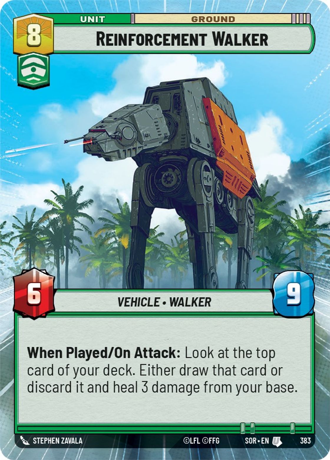 Reinforcement Walker — Spark of Rebellion 383