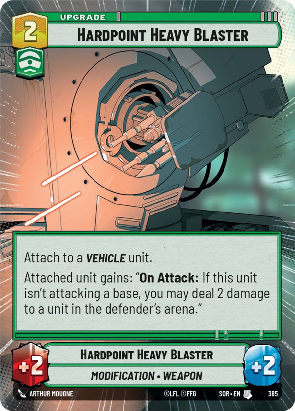 Hardpoint Heavy Blaster — Spark of Rebellion 385