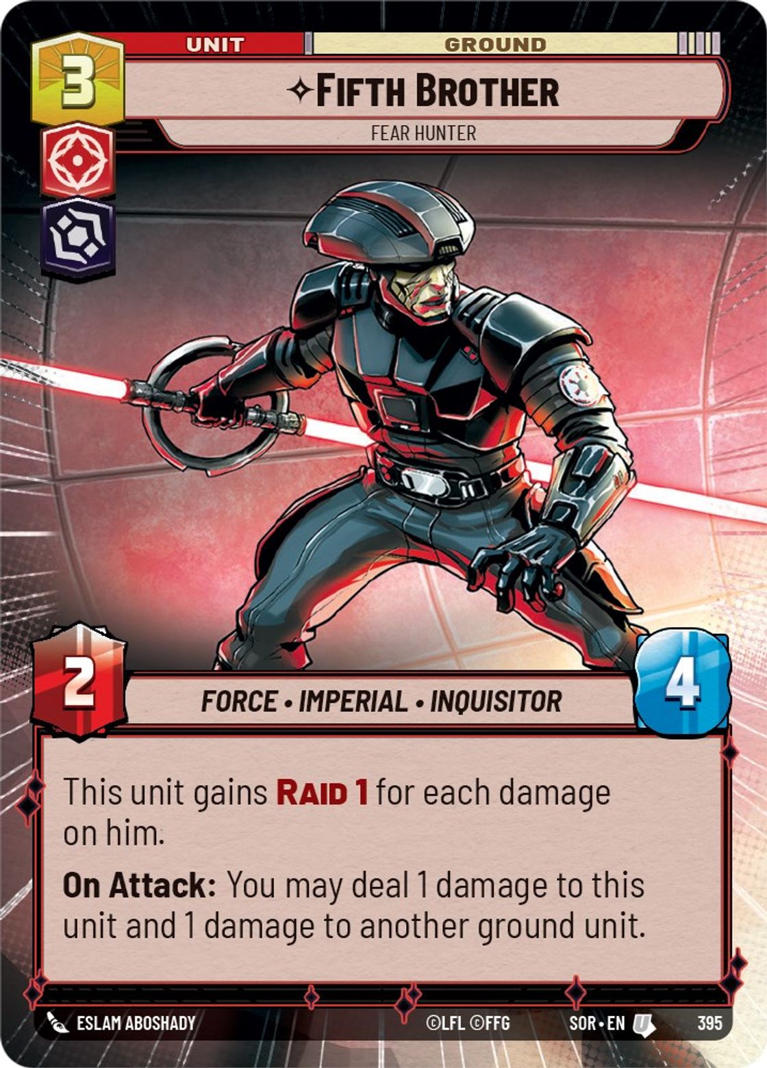 Fifth Brother, Fear Hunter — Spark of Rebellion 395